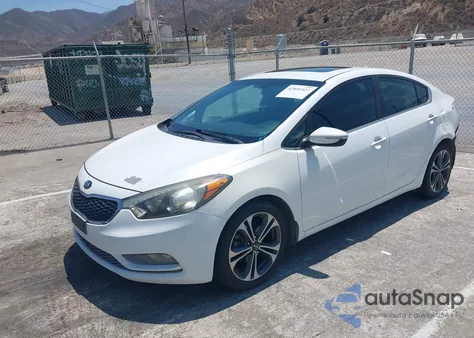 2015 Kia Forte Ex из США, поврежденный, VIN KNAFZ4A84F5334844